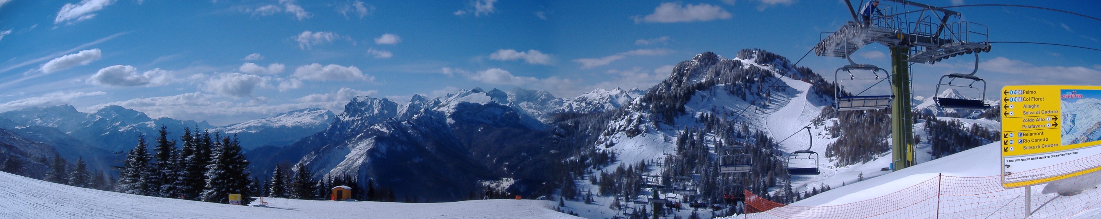 panorama z Dolomit 15